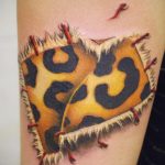 Фото тату Гепард 12.01.2020 №101 -cheetah tattoo- tatufoto.com