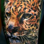 Фото тату Гепард 12.01.2020 №106 -cheetah tattoo- tatufoto.com