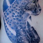 Фото тату Гепард 12.01.2020 №108 -cheetah tattoo- tatufoto.com