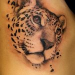Фото тату Гепард 12.01.2020 №127 -cheetah tattoo- tatufoto.com