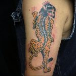 Фото тату Гепард 12.01.2020 №134 -cheetah tattoo- tatufoto.com