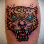 Фото тату Гепард 12.01.2020 №135 -cheetah tattoo- tatufoto.com