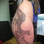 Фото тату Гепард 12.01.2020 №142 -cheetah tattoo- tatufoto.com