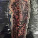 Фото тату Гепард 12.01.2020 №154 -cheetah tattoo- tatufoto.com