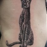 Фото тату Гепард 12.01.2020 №158 -cheetah tattoo- tatufoto.com