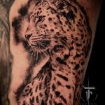 Фото тату Гепард 12.01.2020 №159 -cheetah tattoo- tatufoto.com
