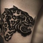 Фото тату Гепард 12.01.2020 №166 -cheetah tattoo- tatufoto.com