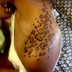 Фото тату Гепард 12.01.2020 №180 -cheetah tattoo- tatufoto.com