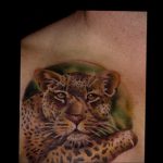 Фото тату Гепард 12.01.2020 №185 -cheetah tattoo- tatufoto.com