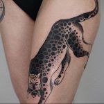 Фото тату Гепард 12.01.2020 №187 -cheetah tattoo- tatufoto.com