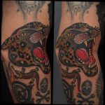 Фото тату Гепард 12.01.2020 №195 -cheetah tattoo- tatufoto.com