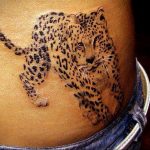 Фото тату Гепард 12.01.2020 №208 -cheetah tattoo- tatufoto.com