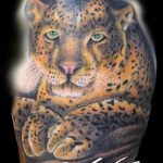 Фото тату Гепард 12.01.2020 №215 -cheetah tattoo- tatufoto.com