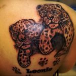 Фото тату Гепард 12.01.2020 №218 -cheetah tattoo- tatufoto.com