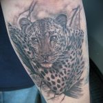 Фото тату Гепард 12.01.2020 №228 -cheetah tattoo- tatufoto.com