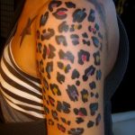 Фото тату Гепард 12.01.2020 №244 -cheetah tattoo- tatufoto.com