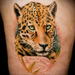 Фото тату Гепард 12.01.2020 №249 -cheetah tattoo- tatufoto.com