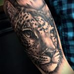Фото тату Гепард 12.01.2020 №252 -cheetah tattoo- tatufoto.com