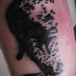 Фото тату Гепард 12.01.2020 №269 -cheetah tattoo- tatufoto.com