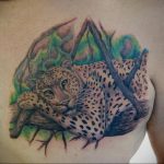 Фото тату Гепард 12.01.2020 №271 -cheetah tattoo- tatufoto.com