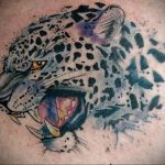 Фото тату Гепард 12.01.2020 №281 -cheetah tattoo- tatufoto.com