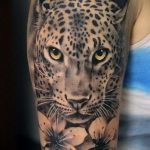 Фото тату Гепард 12.01.2020 №297 -cheetah tattoo- tatufoto.com