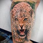 Фото тату Гепард 12.01.2020 №305 -cheetah tattoo- tatufoto.com