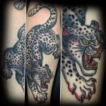 Фото тату Гепард 12.01.2020 №312 -cheetah tattoo- tatufoto.com