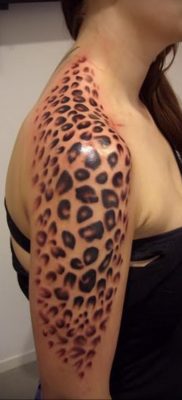 Фото тату Гепард 12.01.2020 №313 -cheetah tattoo- tatufoto.com