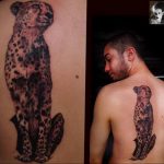 Фото тату Гепард 12.01.2020 №320 -cheetah tattoo- tatufoto.com