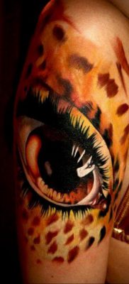 Фото тату Гепард 12.01.2020 №321 -cheetah tattoo- tatufoto.com