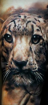 Фото тату Гепард 12.01.2020 №329 -cheetah tattoo- tatufoto.com