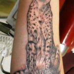 Фото тату Гепард 12.01.2020 №337 -cheetah tattoo- tatufoto.com
