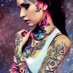 женская татуировка 21.01.2020 №058 -female tattoo- tatufoto.com