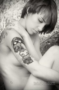 женская татуировка 21.01.2020 №177 -female tattoo- tatufoto.com