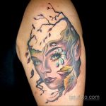 класная женская тату 21.01.2020 №104 -beautiful female tattoo- tatufoto.com