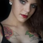 класная женская тату 21.01.2020 №108 -beautiful female tattoo- tatufoto.com