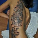 класная женская тату 21.01.2020 №115 -beautiful female tattoo- tatufoto.com