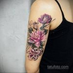 класная женская тату 21.01.2020 №141 -beautiful female tattoo- tatufoto.com