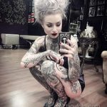 класная женская тату 21.01.2020 №142 -beautiful female tattoo- tatufoto.com