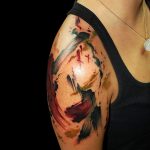 класная женская тату 21.01.2020 №149 -beautiful female tattoo- tatufoto.com