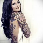 класная женская тату 21.01.2020 №175 -beautiful female tattoo- tatufoto.com