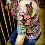 класная женская тату 21.01.2020 №191 -beautiful female tattoo- tatufoto.com