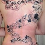 класная женская тату 21.01.2020 №218 -beautiful female tattoo- tatufoto.com