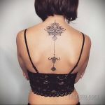 класная женская тату 21.01.2020 №219 -beautiful female tattoo- tatufoto.com