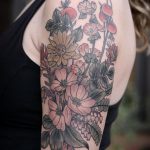 класная женская тату 21.01.2020 №228 -beautiful female tattoo- tatufoto.com