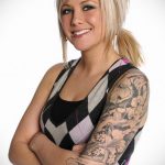 класная женская тату 21.01.2020 №274 -beautiful female tattoo- tatufoto.com
