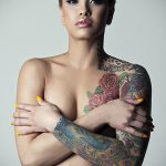 класная женская тату 21.01.2020 №313 -beautiful female tattoo- tatufoto.com