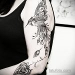 класная женская тату 21.01.2020 №318 -beautiful female tattoo- tatufoto.com