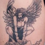 класная женская тату 21.01.2020 №323 -beautiful female tattoo- tatufoto.com